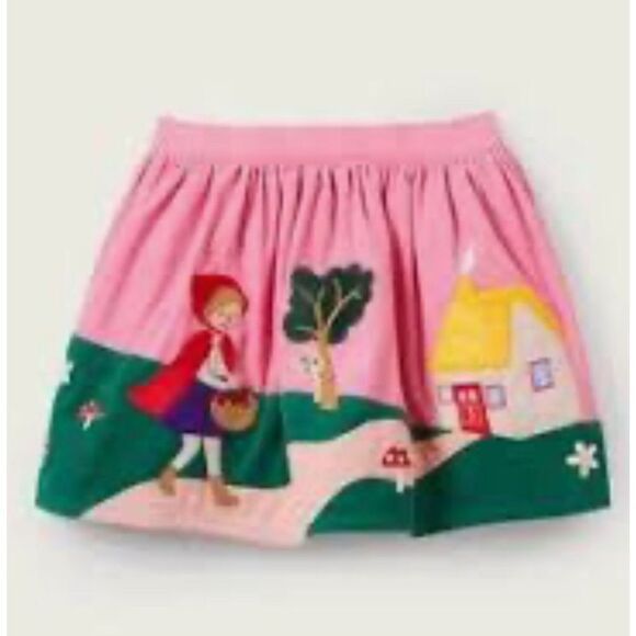 Mini Boden Other - Mini Boden little red riding hood skirt